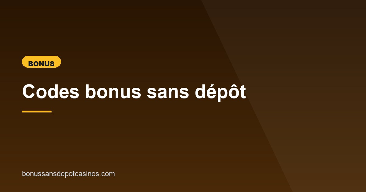 Illustration de l'article consacré aux codes bonus